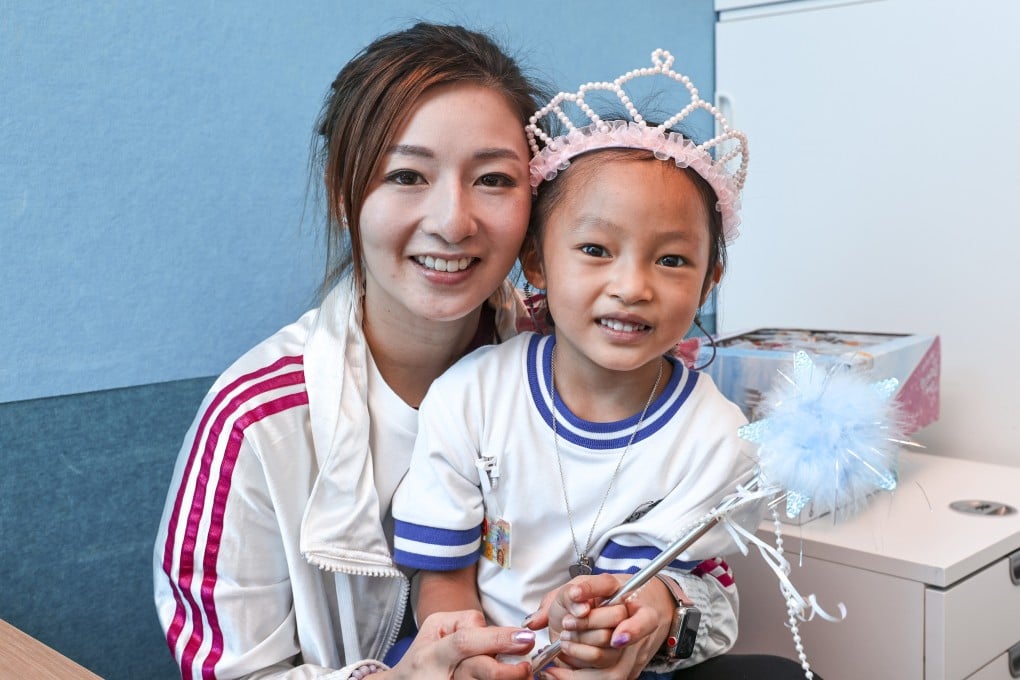 Miyuki Pang and her four-year-old daughter Rihanna. Photo: K. Y. Cheng