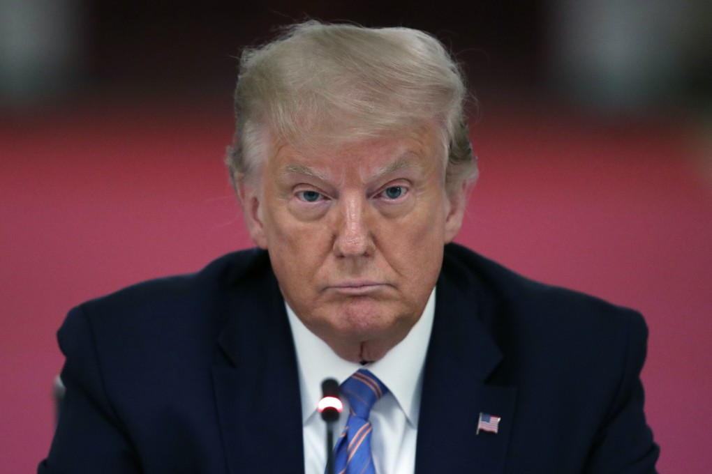 Donald Trump, when he was US president. File photo: AP