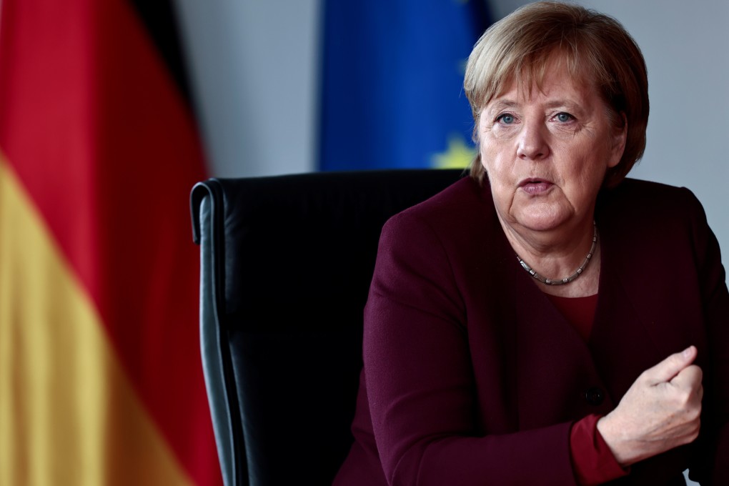 German Chancellor Angela Merkel says decoupling from China is not the right option for Europe. Photo: Reuters