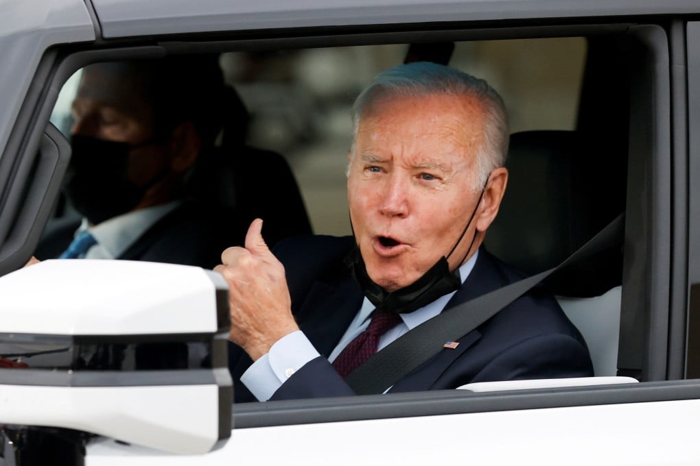 US President Joe Biden would be 86 at the end of a second term, if he runs again. Photo: Reuters