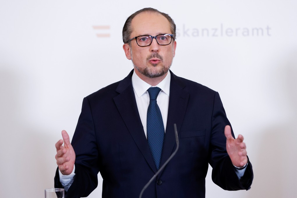 Austrian Chancellor Alexander Schallenberg. Photo: Reuters