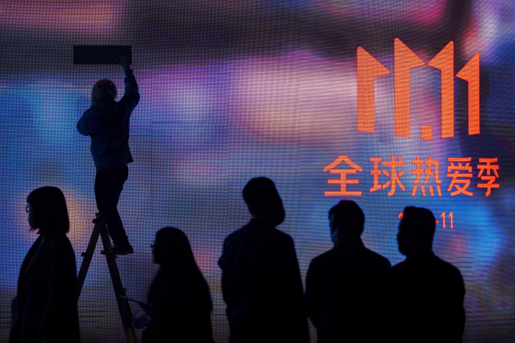 Home-grown products dominated sales during China’s Singles’ Day this year. Photo: AP