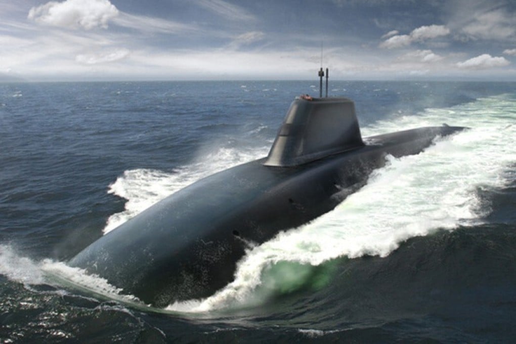 An artist’s impression of the new class of ballistic submarine planned for the UK Royal Navy. The first one will be named HMS Dreadnought. Photo: Royal Navy