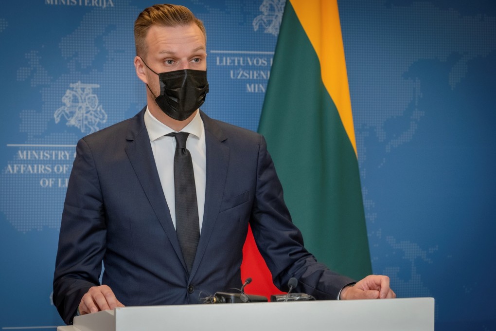 Lithuanian Foreign Minister Gabrielius Landsbergis. Photo: EPE-EFE