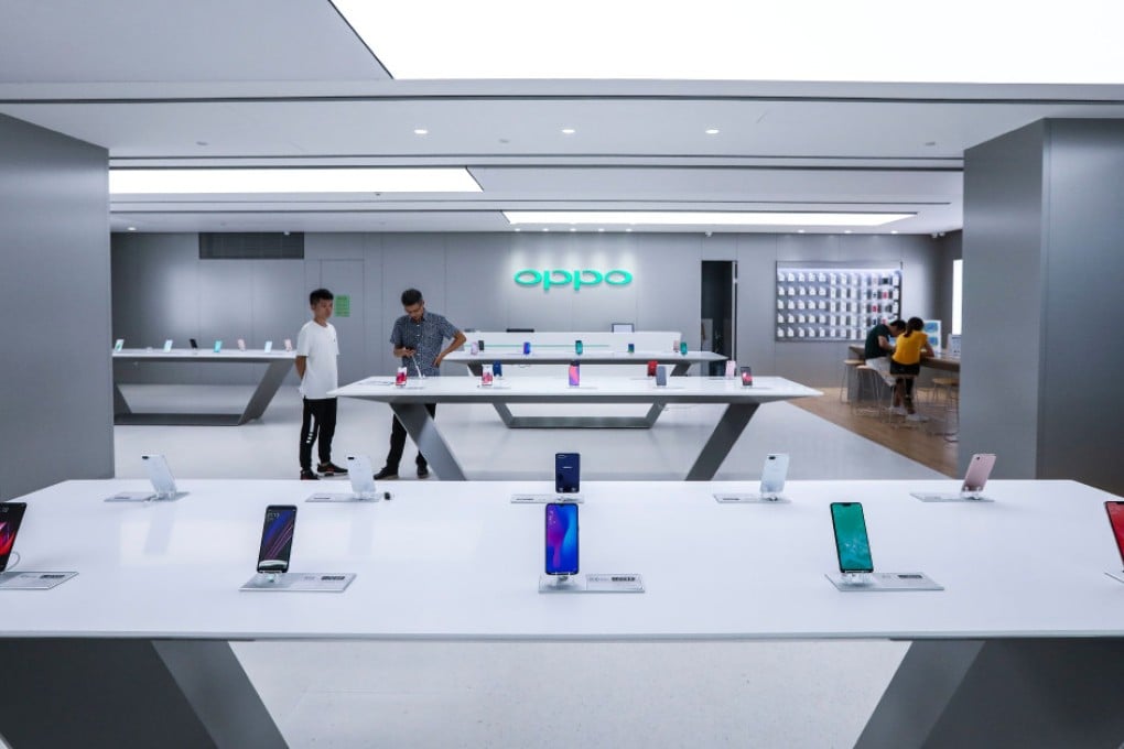 An OPPO store in Shenzhen. (Picture: SCMP)