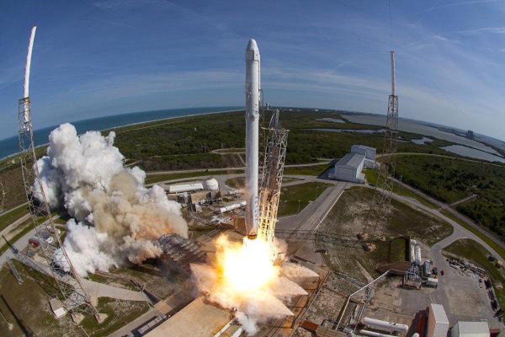 The return landings and re-use of rockets could dramatically cut costs of space missions. Photo: Getty images
