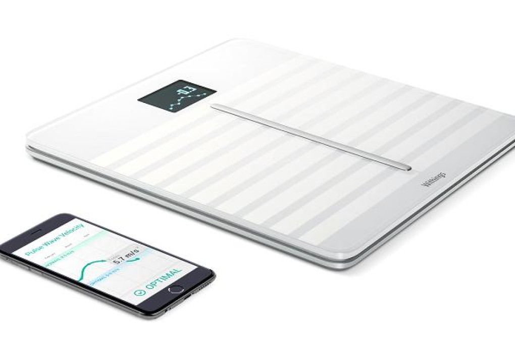 Withings' Body Cardio can measure the heart's pulse wave velocity, which is normally measured in a clinical setting. Photo: Withings