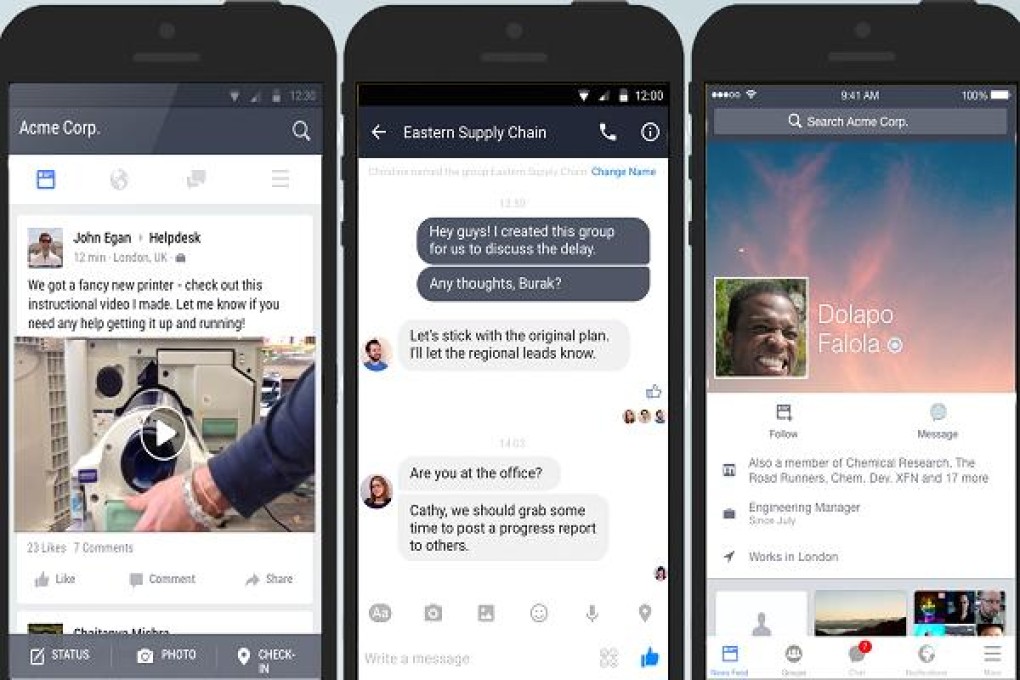 Facebook acquired the patents for status updates and check-ins in 2013 from Jhanji who says the social networking platform "got a very good deal," although the exact sum is not known. Photo: Facebook