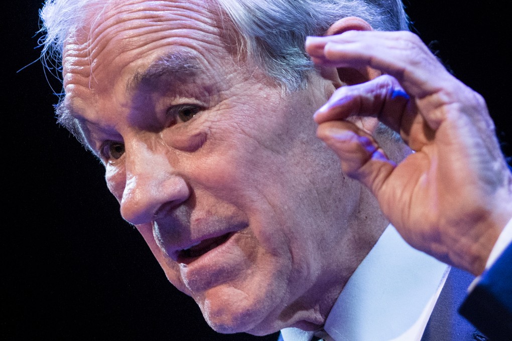 Ron Paul told CNBC that artificially low interest rates prior to the brexit vote contributed to the recent declines. Photo: Brendan Smialowski/AFP/Getty Images