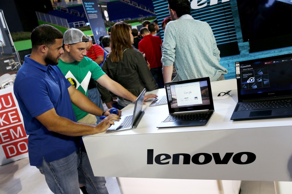 Lenovo says it will 'aggressively gain share' in the phone market where only two players have a more than 10 per cent share. Photo: Joe Raedle/Getty Images