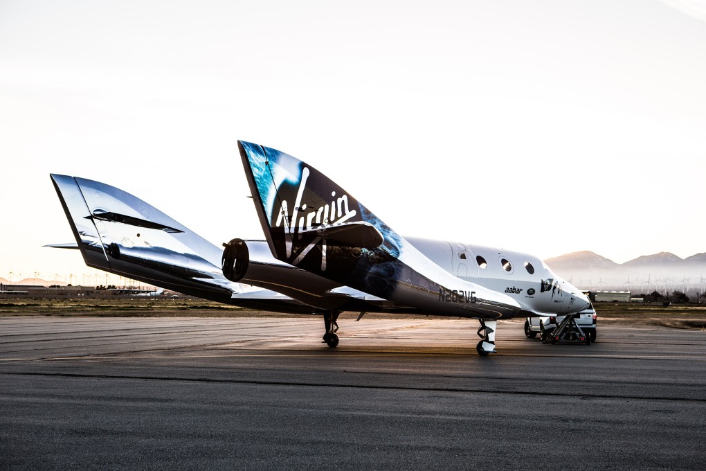 The second version of Virgin Galactic's SpaceShipTwo, which was renamed the VSS Unity when it was unveiled in February 2016. Photo: Jack Brockway/Virgin Galactic