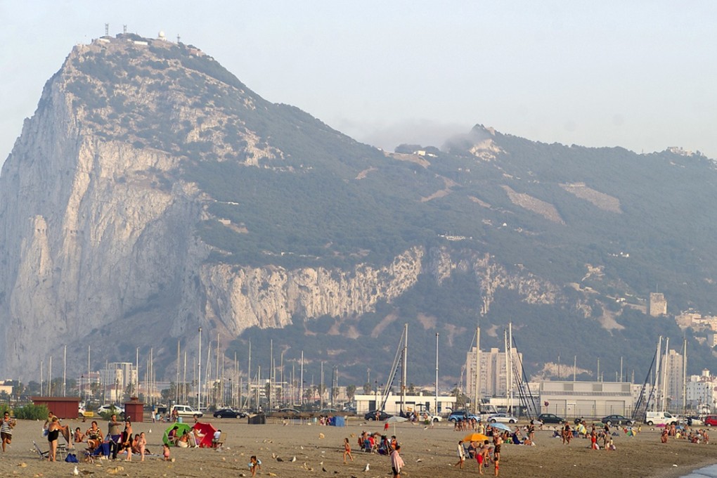 The conditions underneath the rock of Gibraltar are believed to be perfect for storing wine. Photo: AP