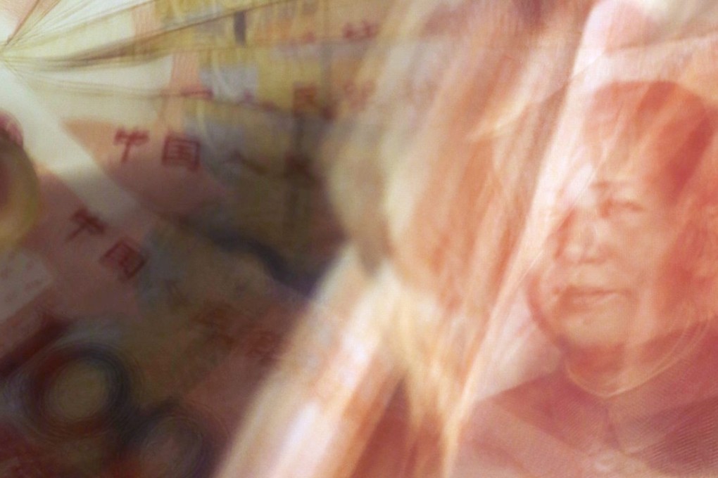 Chinese 100 Yuan or Reminbi notes are pictured in Beijing. Photo: EPA