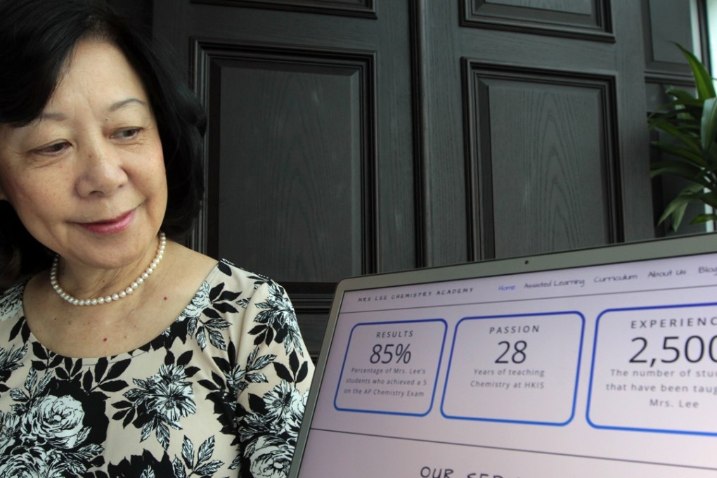 Dora Lee, a carrer teacher who is co-founder of Mrs Lee Chemistry Academy in Hong Kong. Photo: Bruce Yan