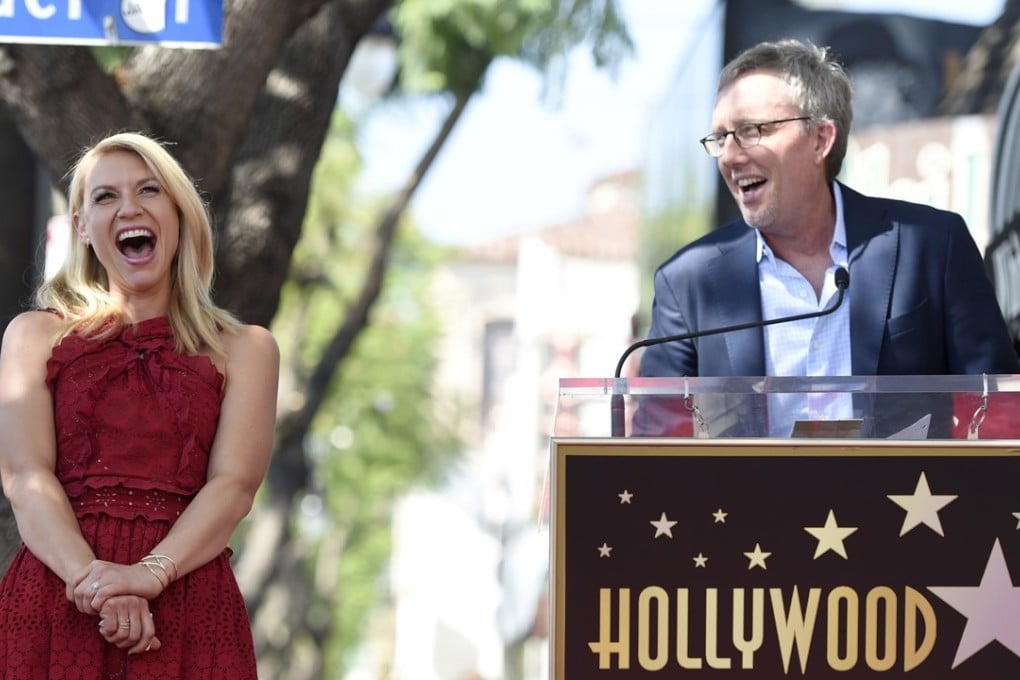 Homeland star Claire Danes (left) and producer Alex Gansa. Photo: AP