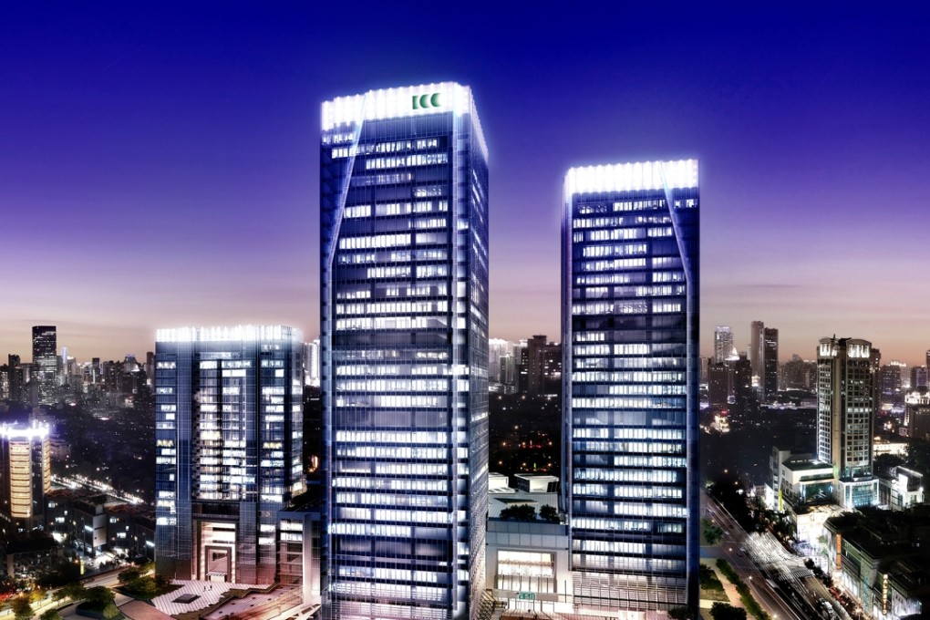 An office building in Shanghai being developed by Sun Hung Kai Properties China. Photo: Handout