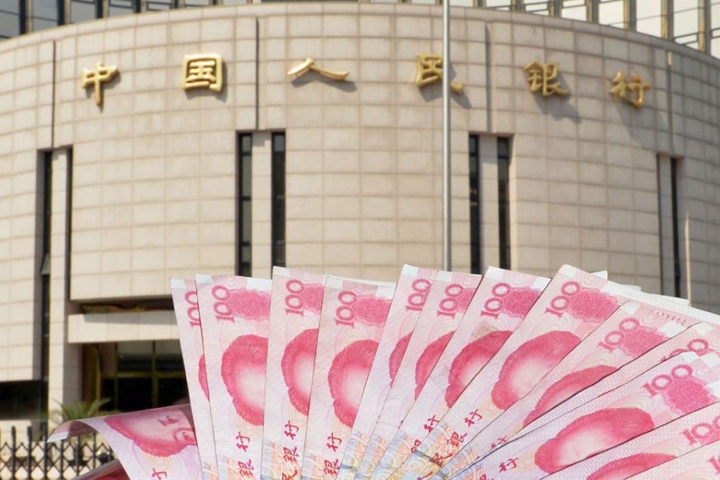 The People's Bank of China in Beijing is in the background as securitisation ‘s rapid expansion is facilitating restructuring of the country’s economy. Photo: Kyodo