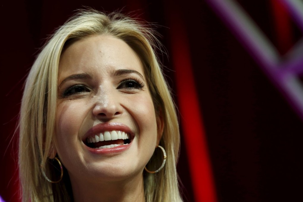 Ivanka Trump, daughter of Republican presidential hopeful Donald Trump and Founder and CEO of Ivanka Trump Collection. Photo: Reuters