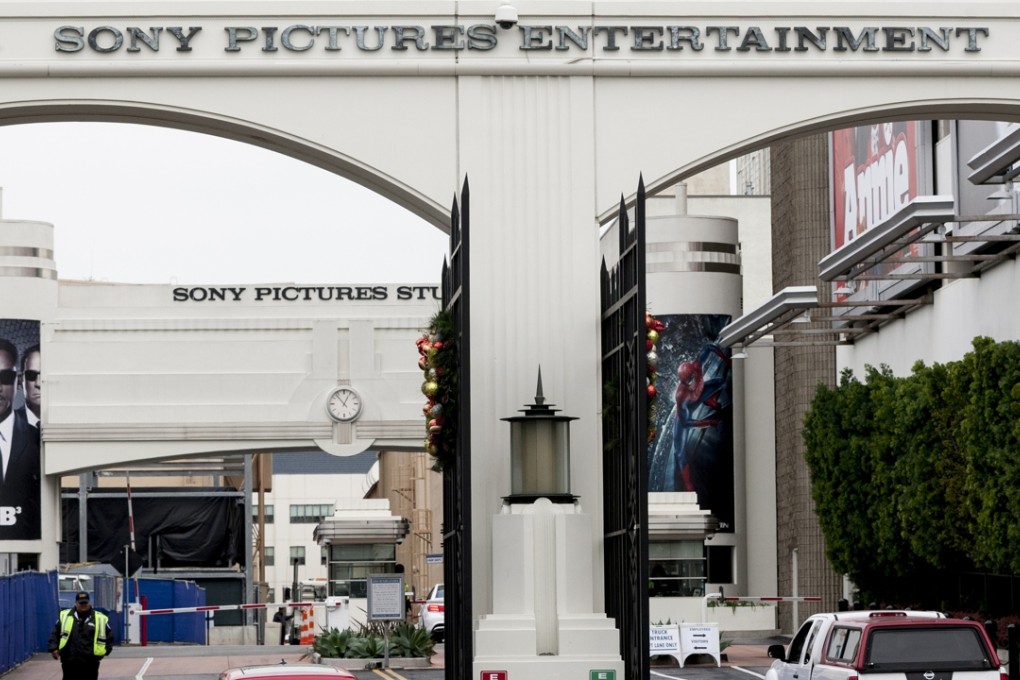 Sony Pictures Entertainment studio lot in Culver City, California. The settlement was filed with the US District Court on Monday. Photo: AP