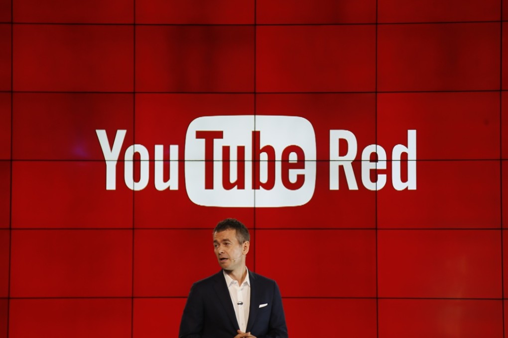 Robert Kyncl, YouTube Chief Business Officer, unveils YouTube Red. Photo: AP