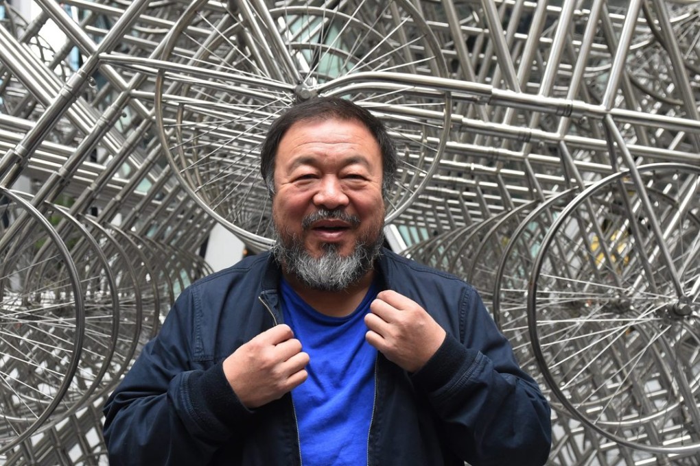Ai Weiwei in London last month.