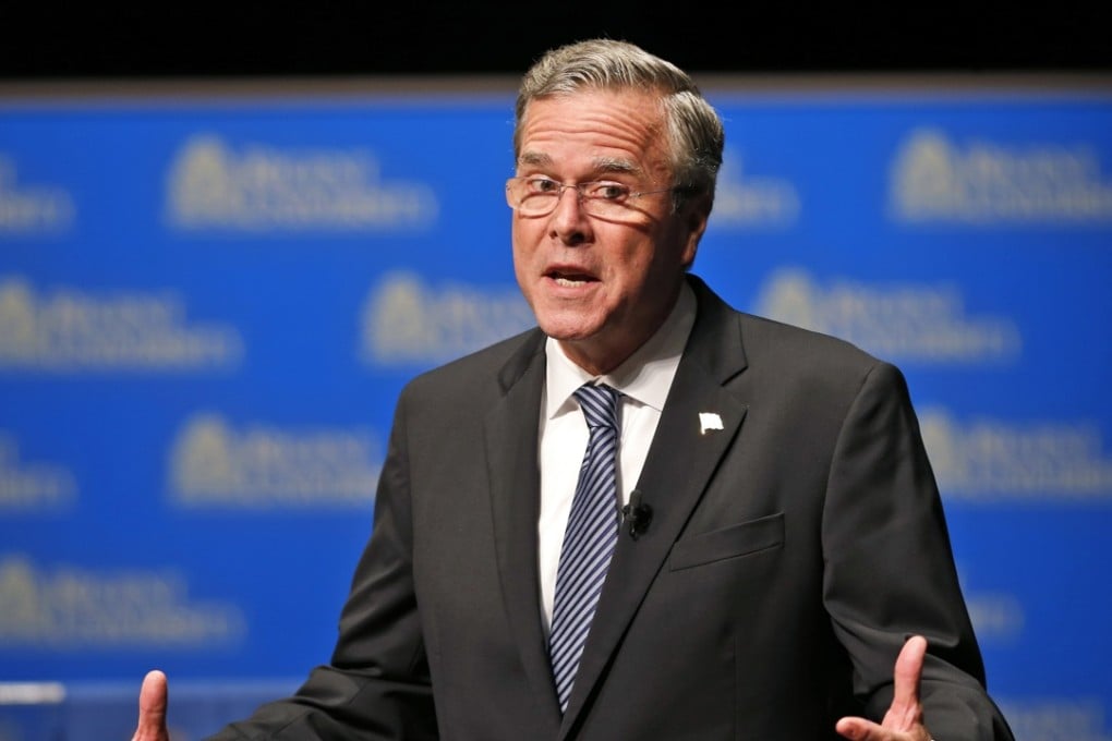 One-time republican favourite Jeb Bush is struggling in the polls. Photo: AP