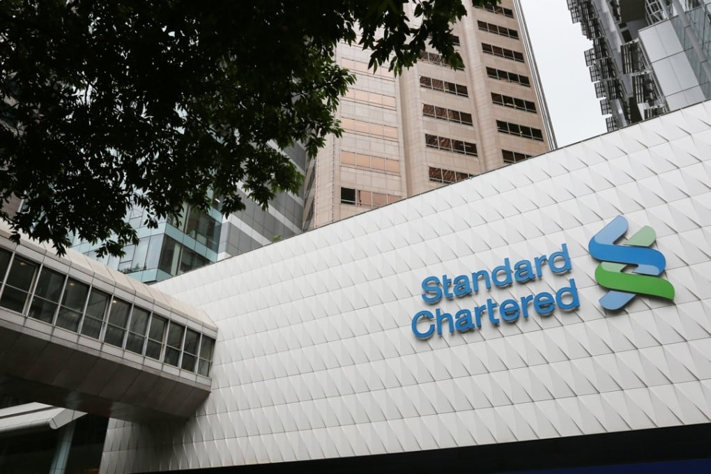 Standard Chartered Bank on Queen's Road Central in the Central business district of Hong Kong. Photo: Nora Tam