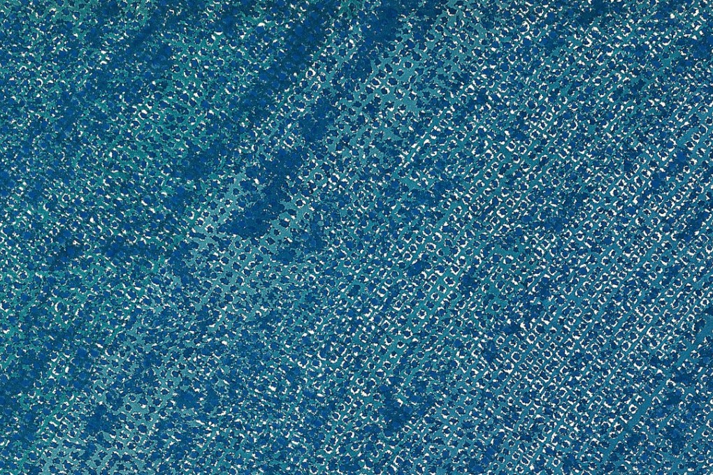 A painting by Korean artist Kim Whan-ki entitled 19-VII-71#209. Photo: Courtesy of Seoul Auction