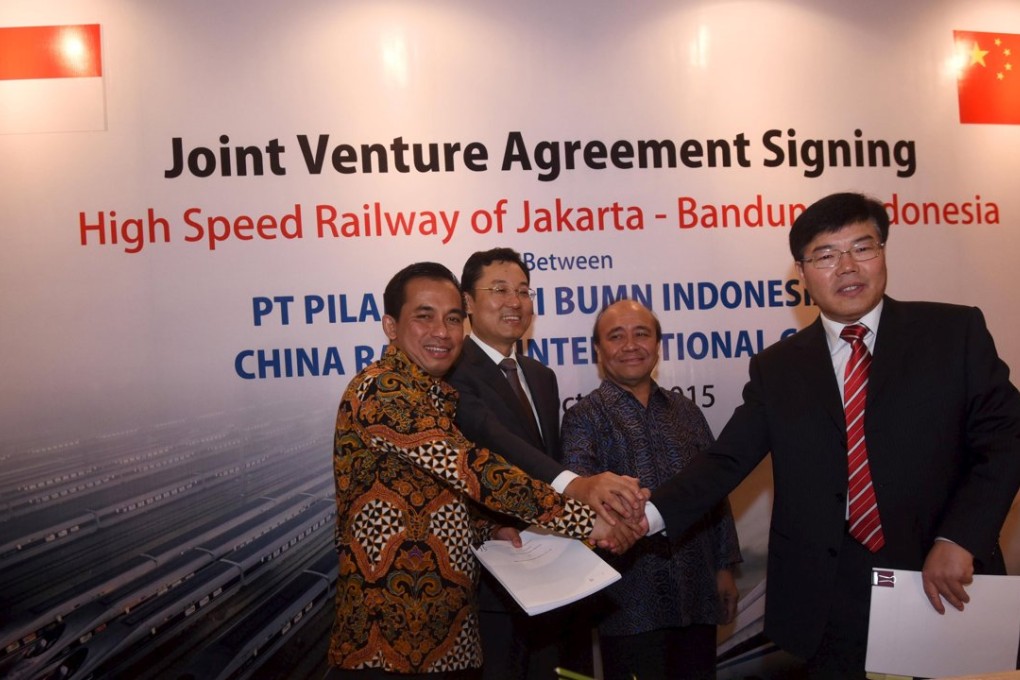 The Jakarta-Bandung line will be used for Indonesia’s first high-speed train service. Photo: Reuters