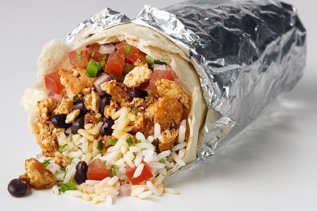 A Chipotle Mexican Grill burrito. The popular restaurant chain is suffering its third outbreak of food contamination since August. Photo: Chipotle Mexican Grill