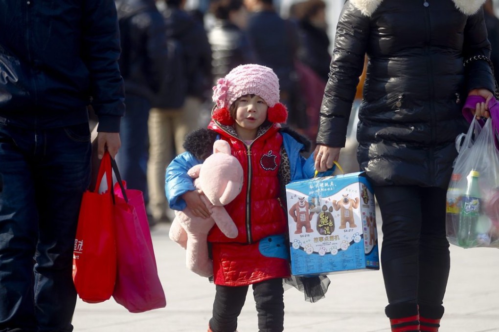 Bejing’s decision to scrap its four-decade-old one-child policy throws the spotlight on China’s ageing demographics. Photo: EPA