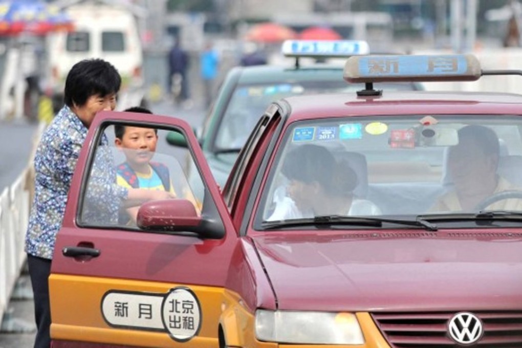 Didi Kuaidi’s Hitch service effectively lets one passenger pick up another to share costs and network. The company said it will soon match passenger profiles so that users can select co-riders they are most likely to get on with for a more enjoyable commute across China’s congested urban spreads. Photo: SCMP Pictures