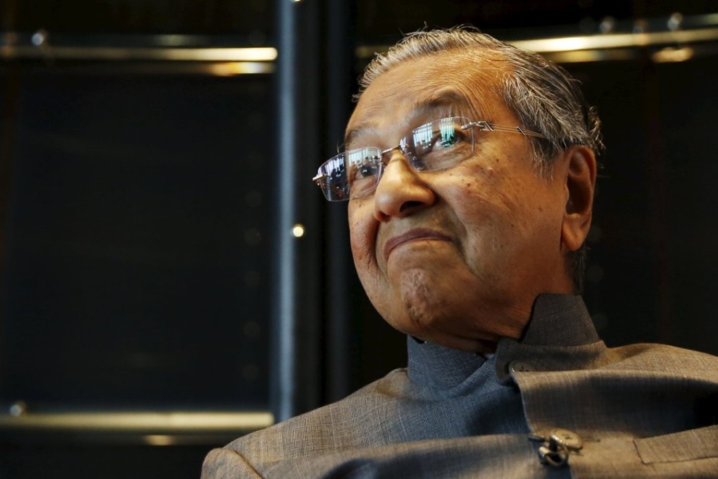 Malaysia's former prime minister Mahathir Mohamad has called on Najib Razak to stand down over the 1MDB scandal. Photo: Reuters