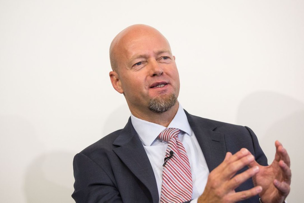 Yngve Slyngstad, chief executive officer of Norges Bank Investment Management, said the fund may invest US$4 billion on worldwide property this year. Photo: Bloomberg