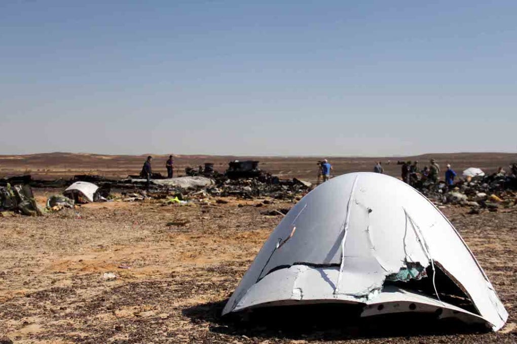 The aftermath of the crash. One Charlie Hebdo cartoon is titled “The dangers of Russian low-cost airlines”, and the speech bubble says “I should have taken Air Cocaine,” a reference to a current scandal over French pilots smuggling drugs from the Dominican Republic. Photo: AP
