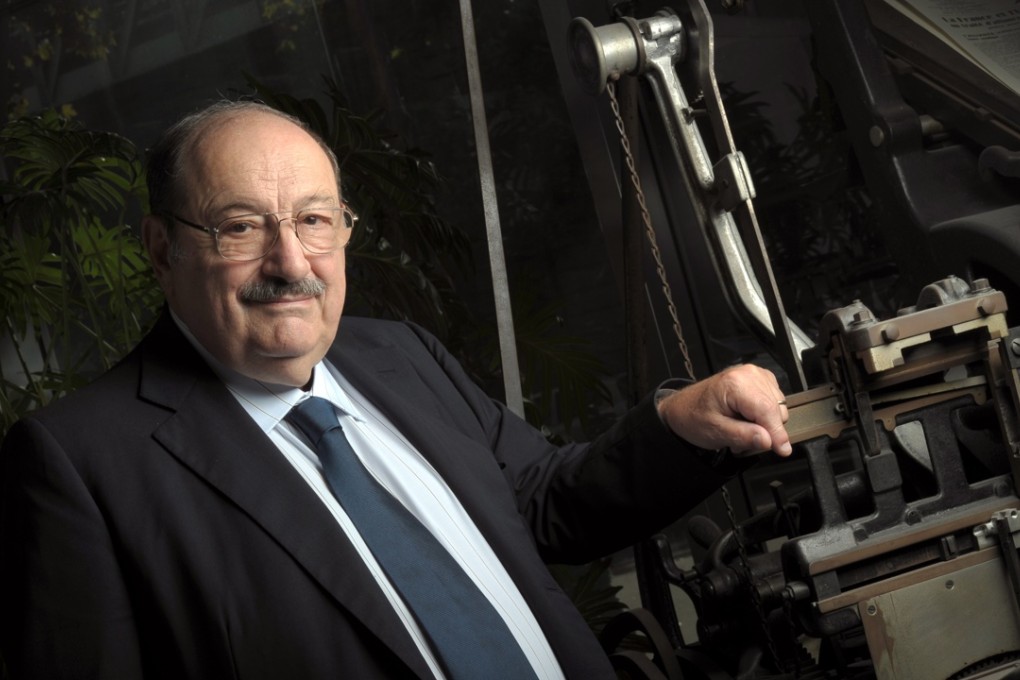 Umberto Eco’s latest novel is about a newspaper that never quite publishes – an interesting idea that Eco doesn't fully develop. Photo: AFP