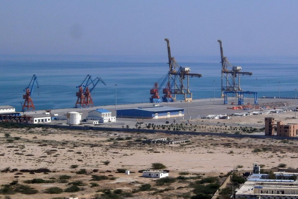 Gwadar is a deep sea port that sits next to the Strait of Hormuz, the key oil route in and out of the Persian Gulf. Photo: AFP