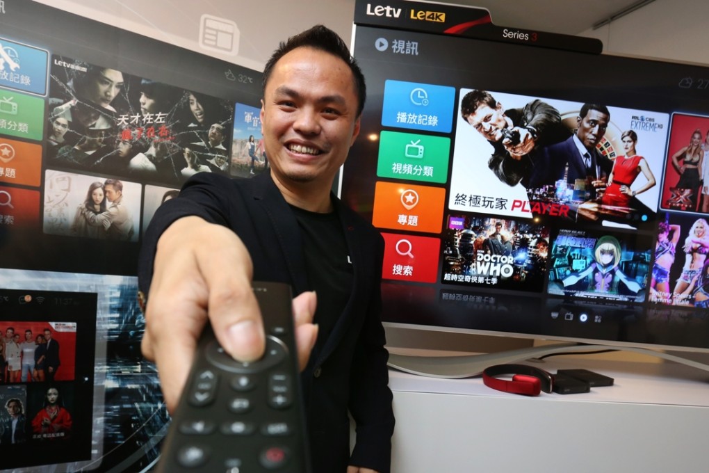 LeTV's chief executive for Asia Pacific Mok Chui-tin says the company is shelling out to shore up its Hong Kong base of subscribers as a crucial first part of its road map. Photo: May Tse