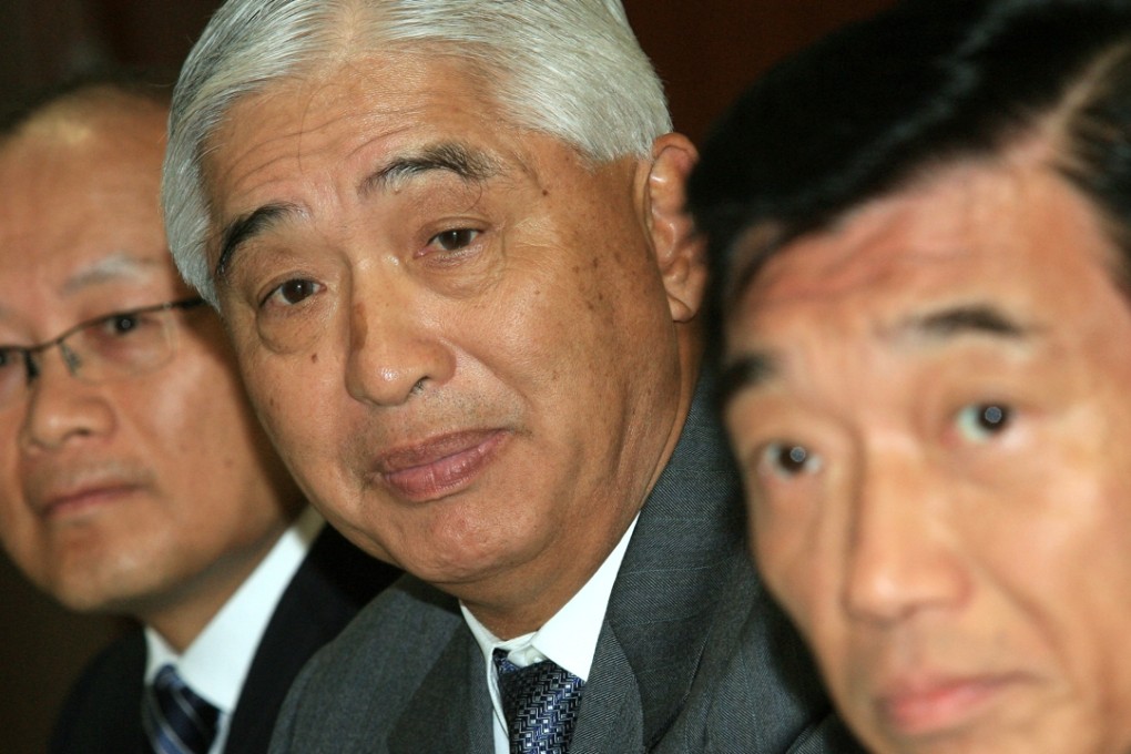 At a press briefing to announce Citic’s annual results in March 2009, depicted from left to right are then Deputy Managing Director Peter Lee Chung-hing, Chairman Larry Yung Chi-kin and Managing Director Henry Fan Hung-ling. Photo: SCMP