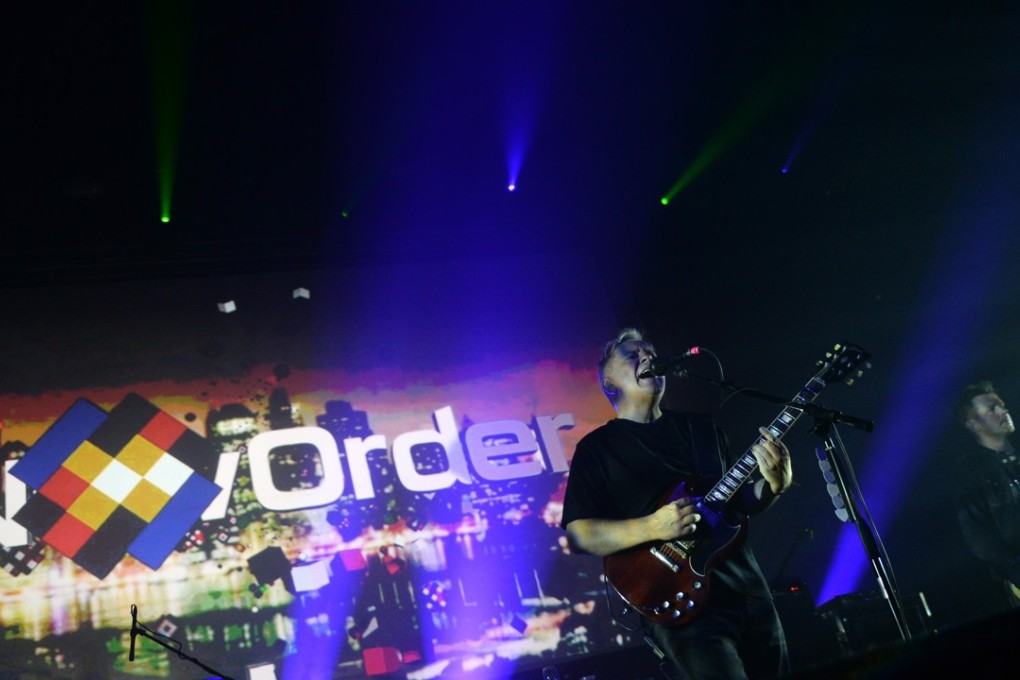 New Order play in Moscow. Photo: Sergei Karpov