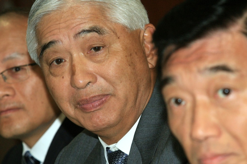 In this file photo from March 2009, Citic’s Deputy Managing Director Peter Lee Chung-hing, Chairman Larry Yung Chi-kin and Managing Director Henry Fan Hung-ling (from left to right) at a press briefing to announce their annual results.