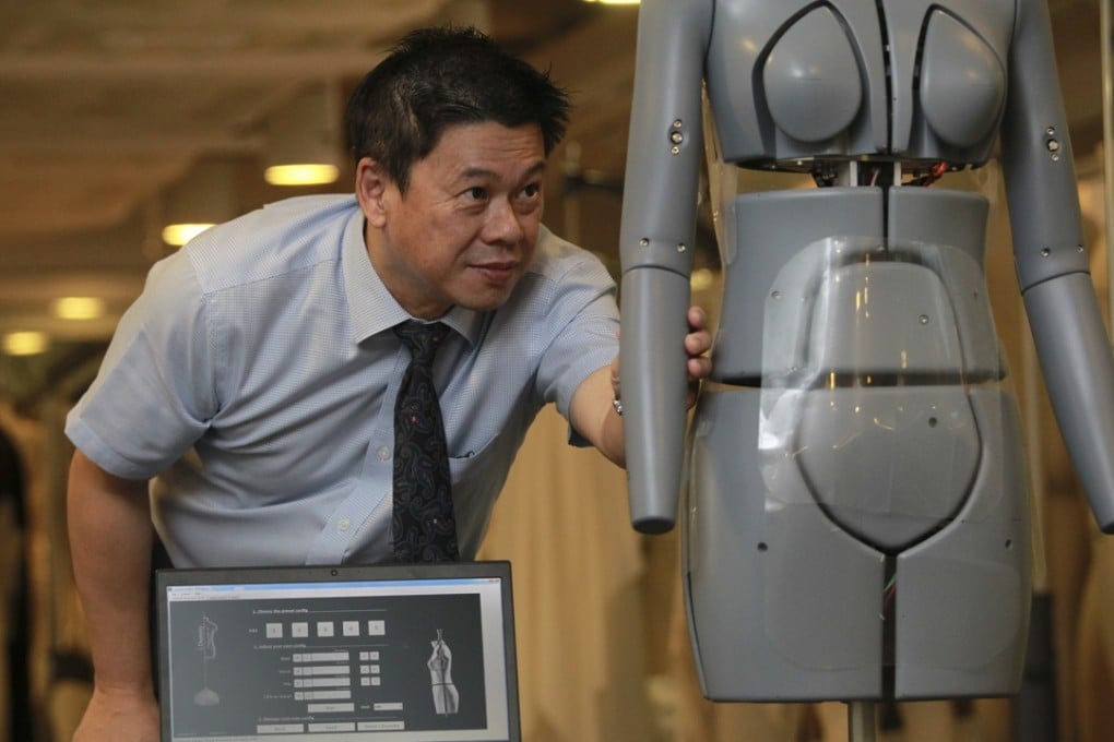 The inventor of the iDummy, Professor Allan Chan Chee-kooi, at the ITC Design Studio, Polytechnic University. Inventors in Hong Kong get only a tiny fraction of what a product makes. Photo: May Tse