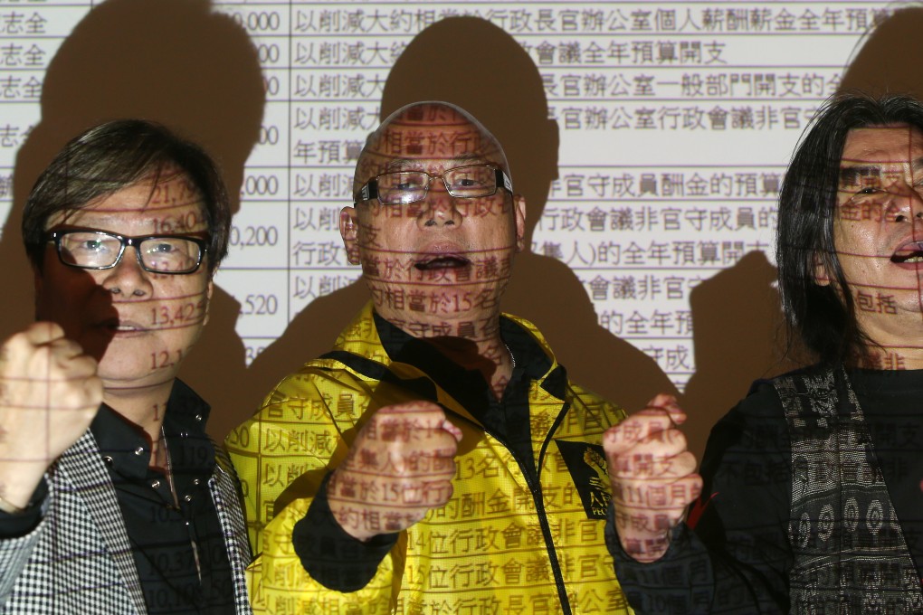 Wong Yuk-man, Albert Chan and "Long Hair" have all used filibusters during Legislative Council debates. Photo: Sam Tsang