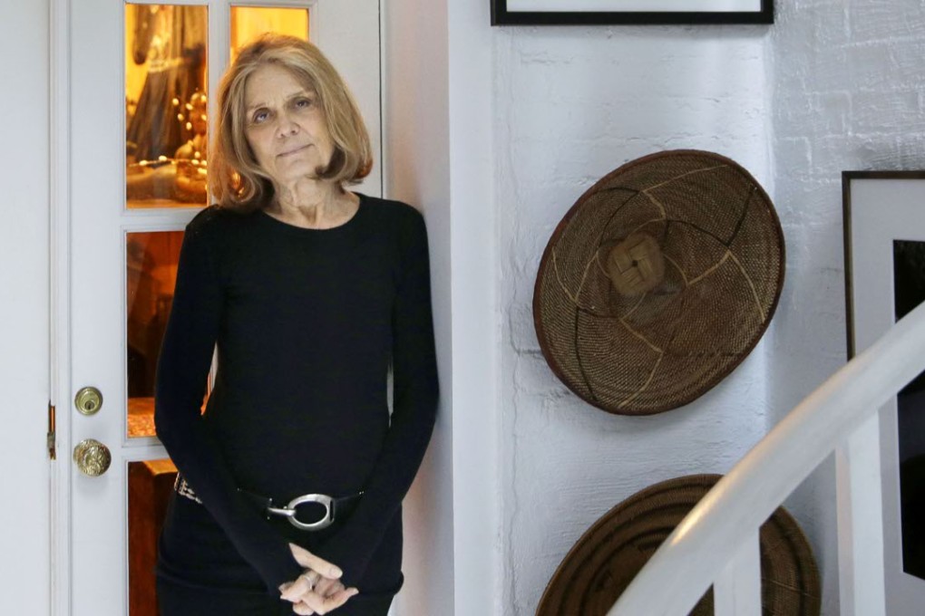 Gloria Steinem at her home in New York last month. Photo: AP