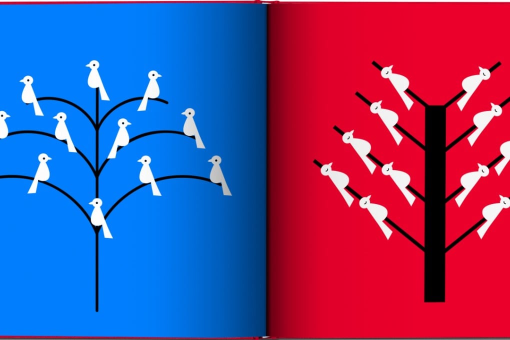 Yang Liu’s pictograms are eloquent and brief.