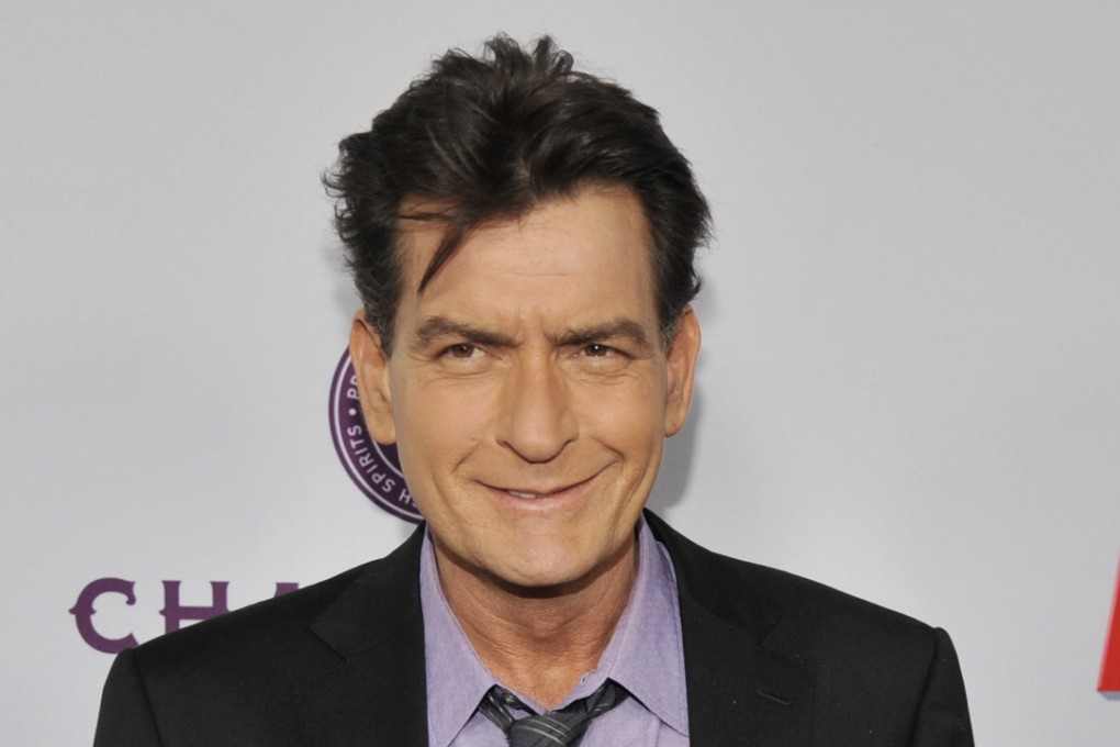 Charlie Sheen, pictured in 2013, has had a string of relationships with celebrities and porn stars and is known for his hard-partying lifestyle. Photo: AP
