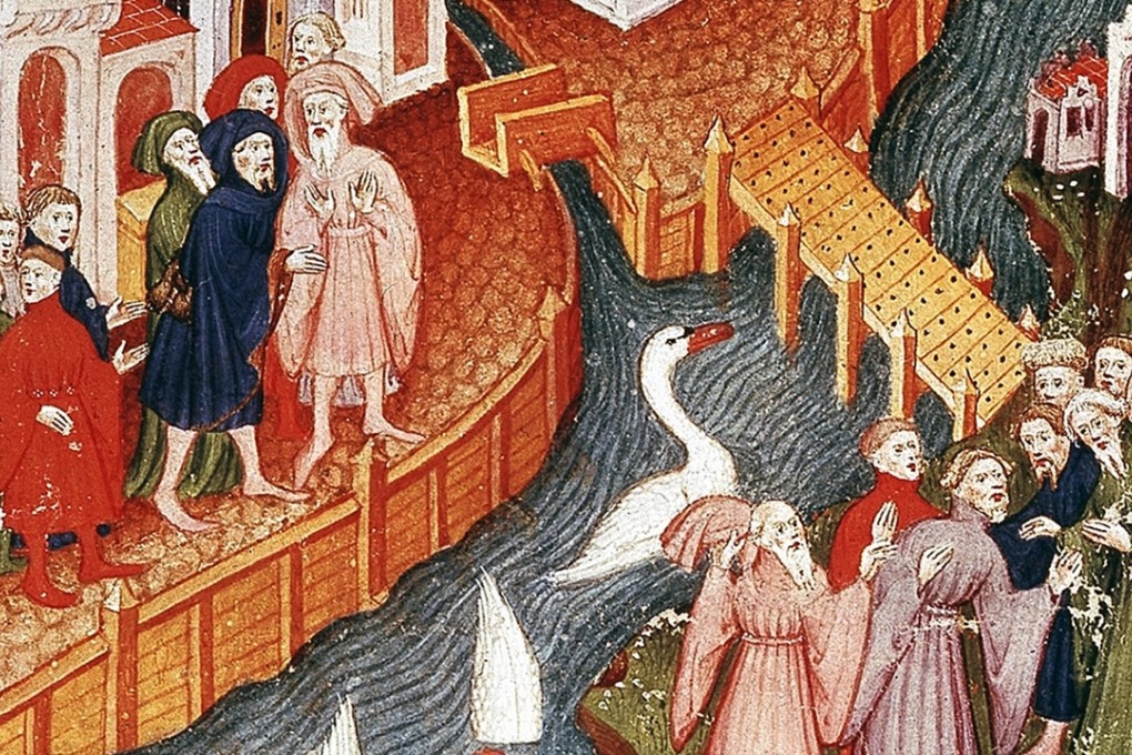 Marco Polo sailing from Venice in 1271. Photo: Corbis