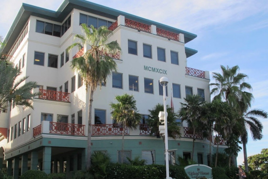 The Ugland House, the registered office for thousands of global companies, stands in George Town on Grand Cayman Island. Photo: AP