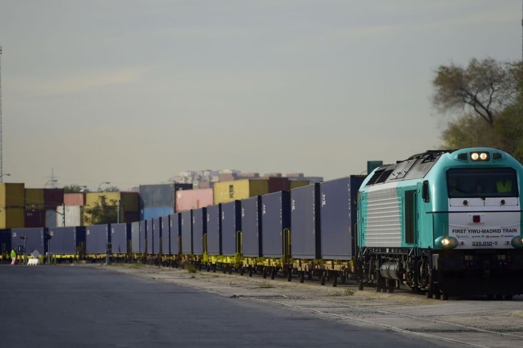In the past few years as many as 11 Chinese cities have established rail freight services to Europe. Photo: AFP