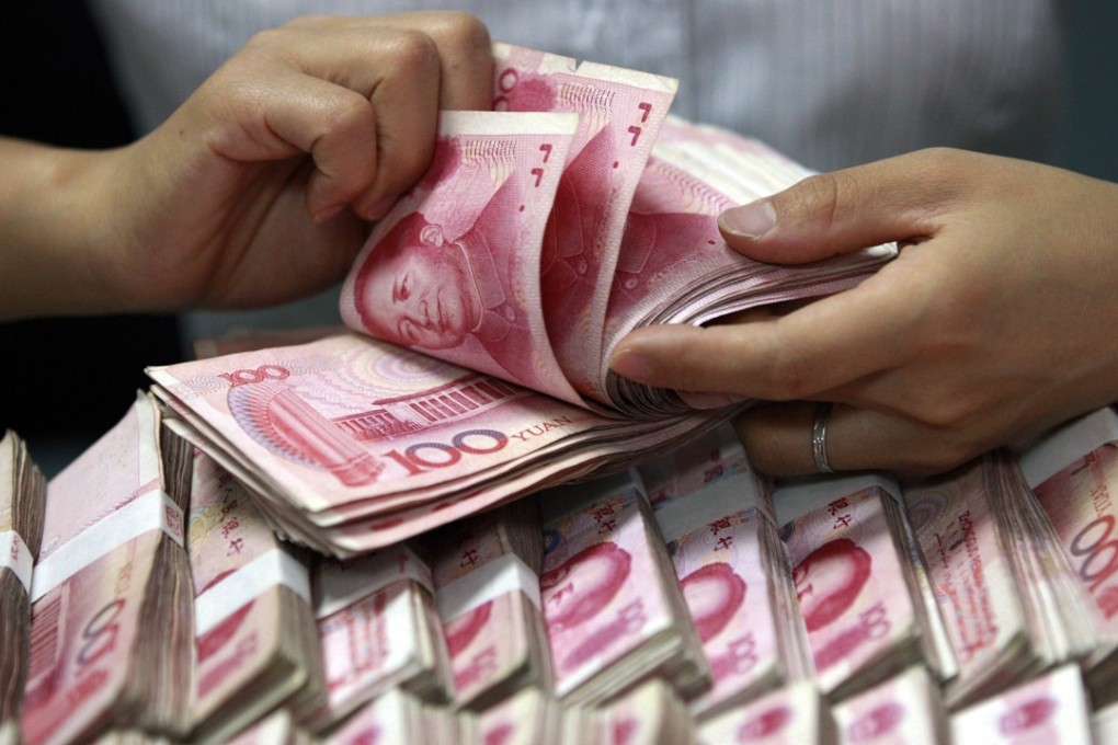 Since April, Chinese police have uncovered 170 cases of illegal money transfers involving a total of 800 billion yuan of transactions, the Communist Party’s flagship newspaper says. Photo: AP